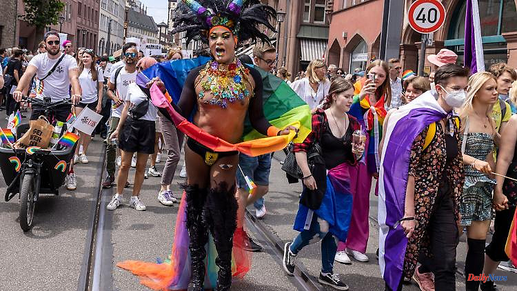 Hesse: 13,500 people at the Christopher Street Day Parade
