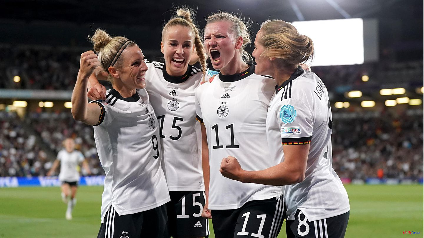Women's European Football Championship: "So now WEMBLEY. Awesome" – DFB men write a letter to the women's team