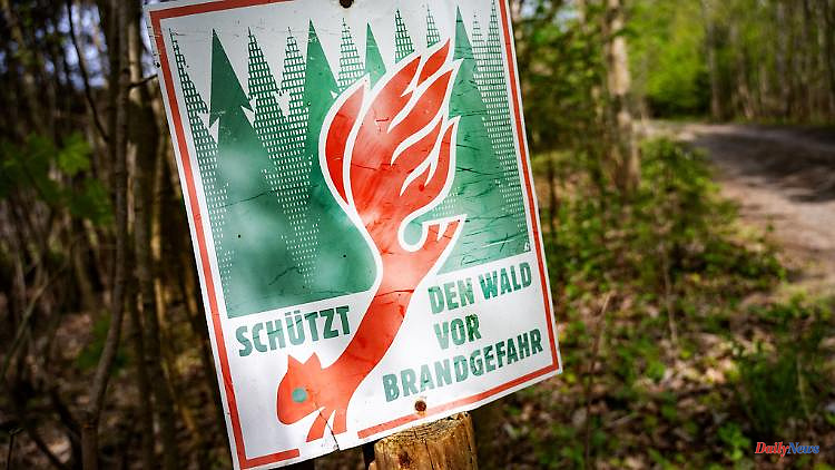 Thuringia: The risk of forest fires in Thuringia is increasing sharply