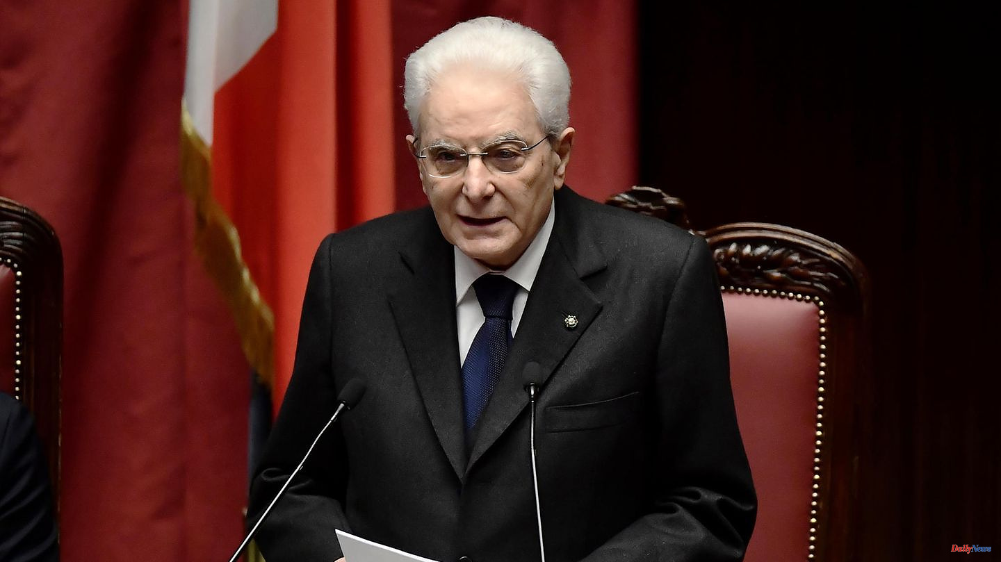 Government crisis: Italy's head of state Mattarella initiates the dissolution of parliament