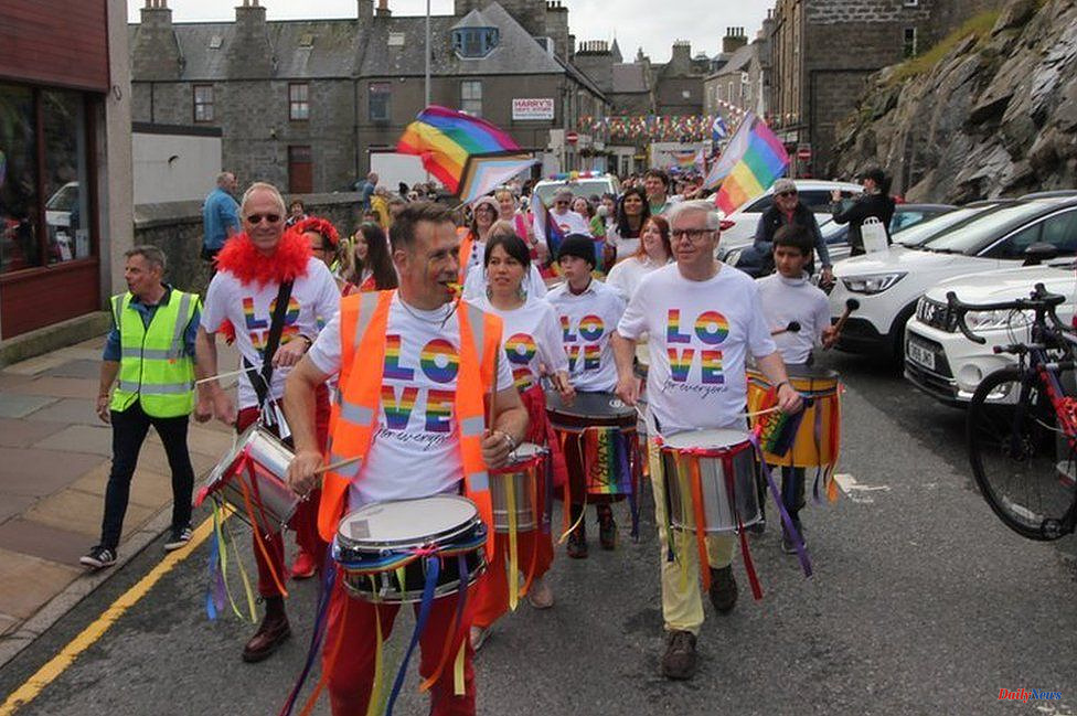 Shetland celebrates its historic first Pride event