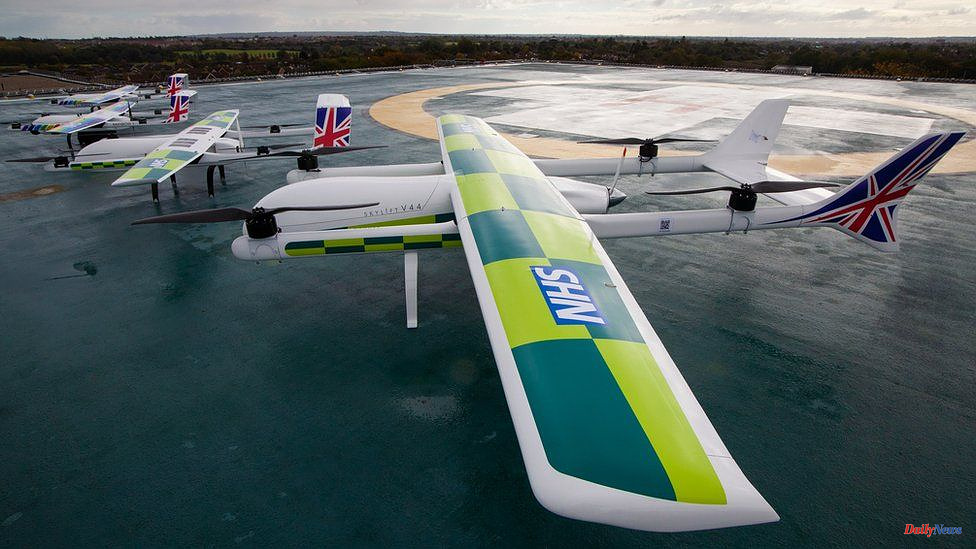NHS trial using drones for chemotherapy drugs