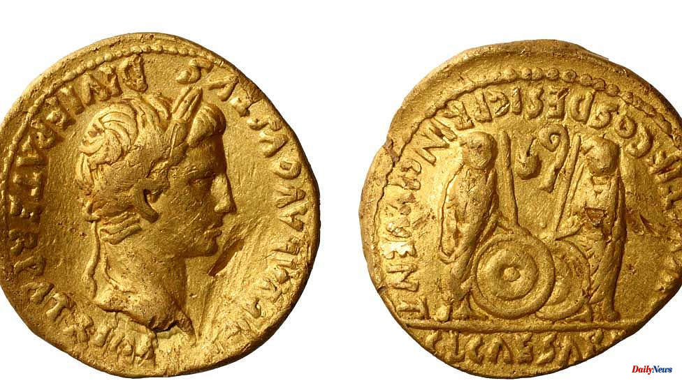 Near Norwich, a Roman gold coin hoard is deemed 'exceptional'