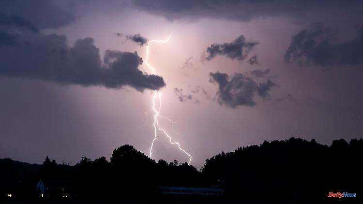 Baden-Württemberg: Warning of severe thunderstorms with heavy rain in the southwest