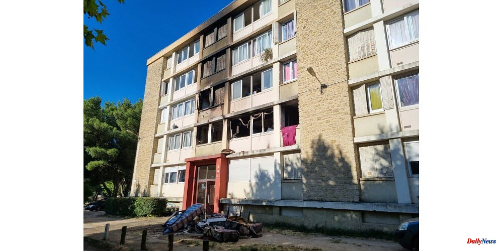 Vaucluse. Three people were injured when a residential building caught on fire in Carpentras.