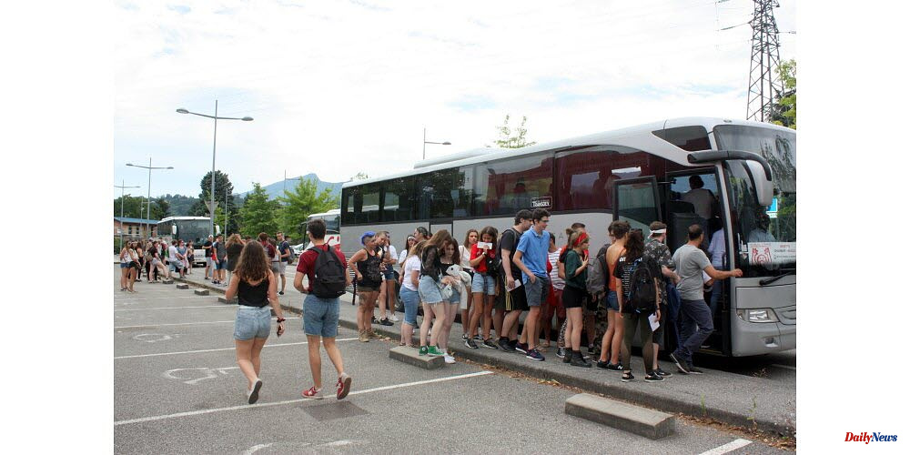 Aix les Bains. Musilac: The good plan for the shuttles to get to the festival