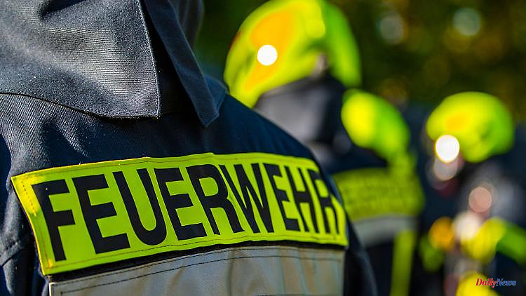 Baden-Württemberg: apartment building is on fire: high damage