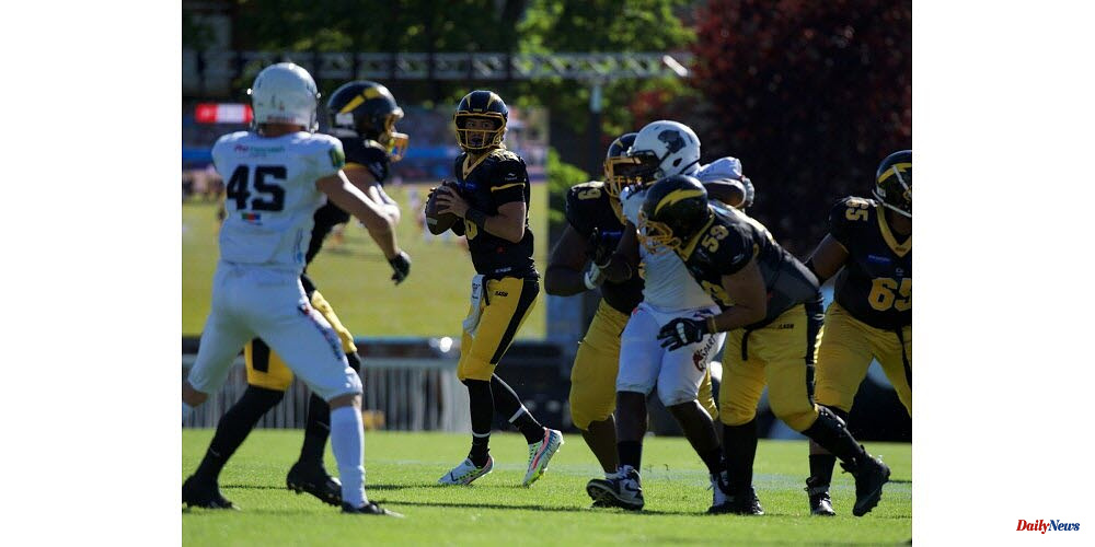 American football. Thonon is defeated by La Courneuve in the final of French championship