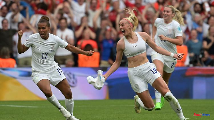 Late drama for the DFB team: England's footballers are crowned European champions