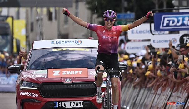 Tour de France Women: Reusser's hour, Vos does not waste a second