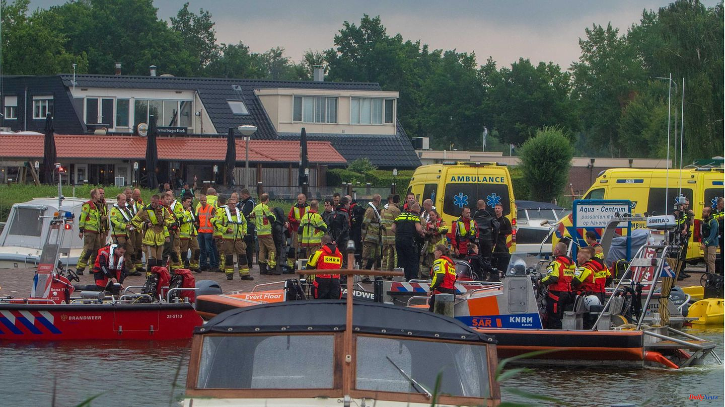 One child saved, one missing: tragic canoe accident in the Netherlands: father and mother of a German family dead