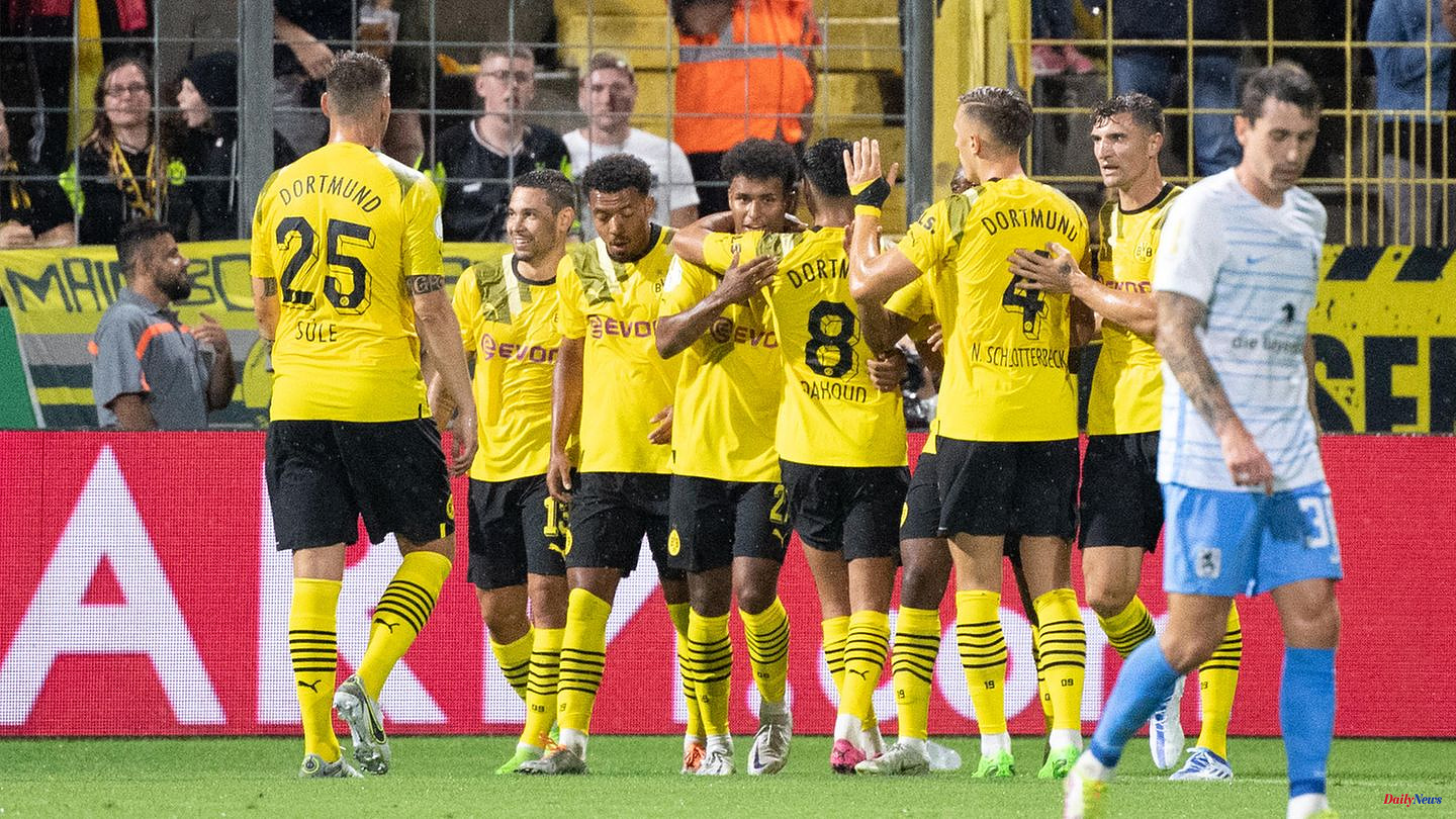 DFB Cup 1st round: BVB, Stuttgart, Bochum: all favorites continue without any problems, only FC. St. Pauli makes it exciting