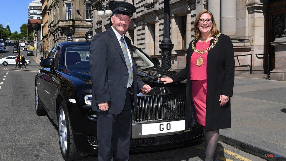 Glasgow City Council's Rolls-Royce was sold at auction