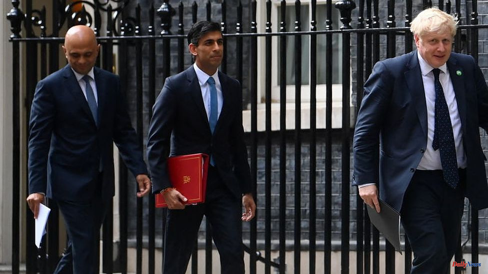 Boris Johnson quit the cabinet because Rishi Sunak & Sajid Javid resigned.