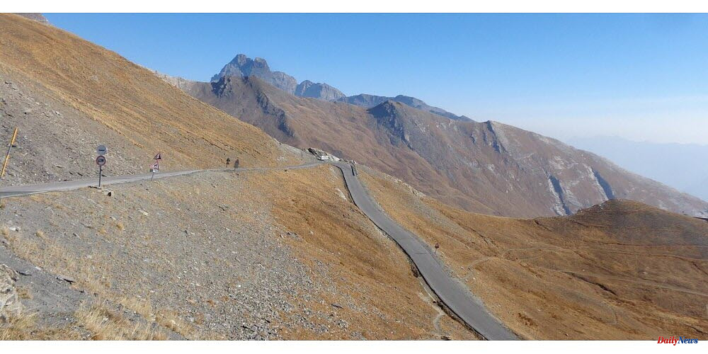 High mountains. Agnel, Izoard and Galibier are reserved passes for bikes in the Hautes-Alpes