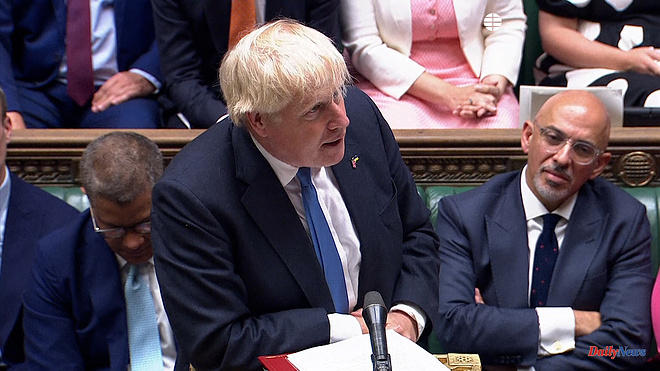International Boris Johnson's farewell before the deputies: "Hasta la vista, baby"