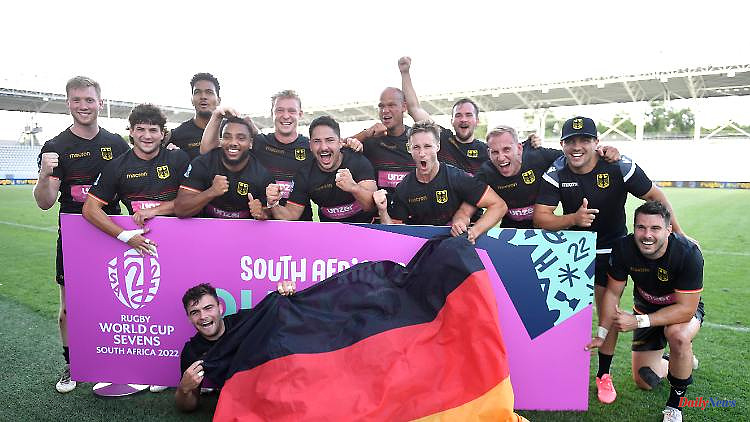 Women's team misses the World Cup with a bang: Germany celebrates its 7-man rugby sensation