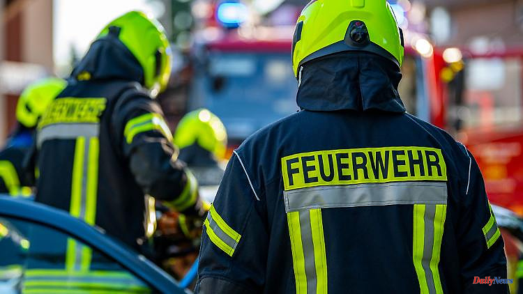 Baden-Württemberg: High property damage in the event of a fire in a wooden shed