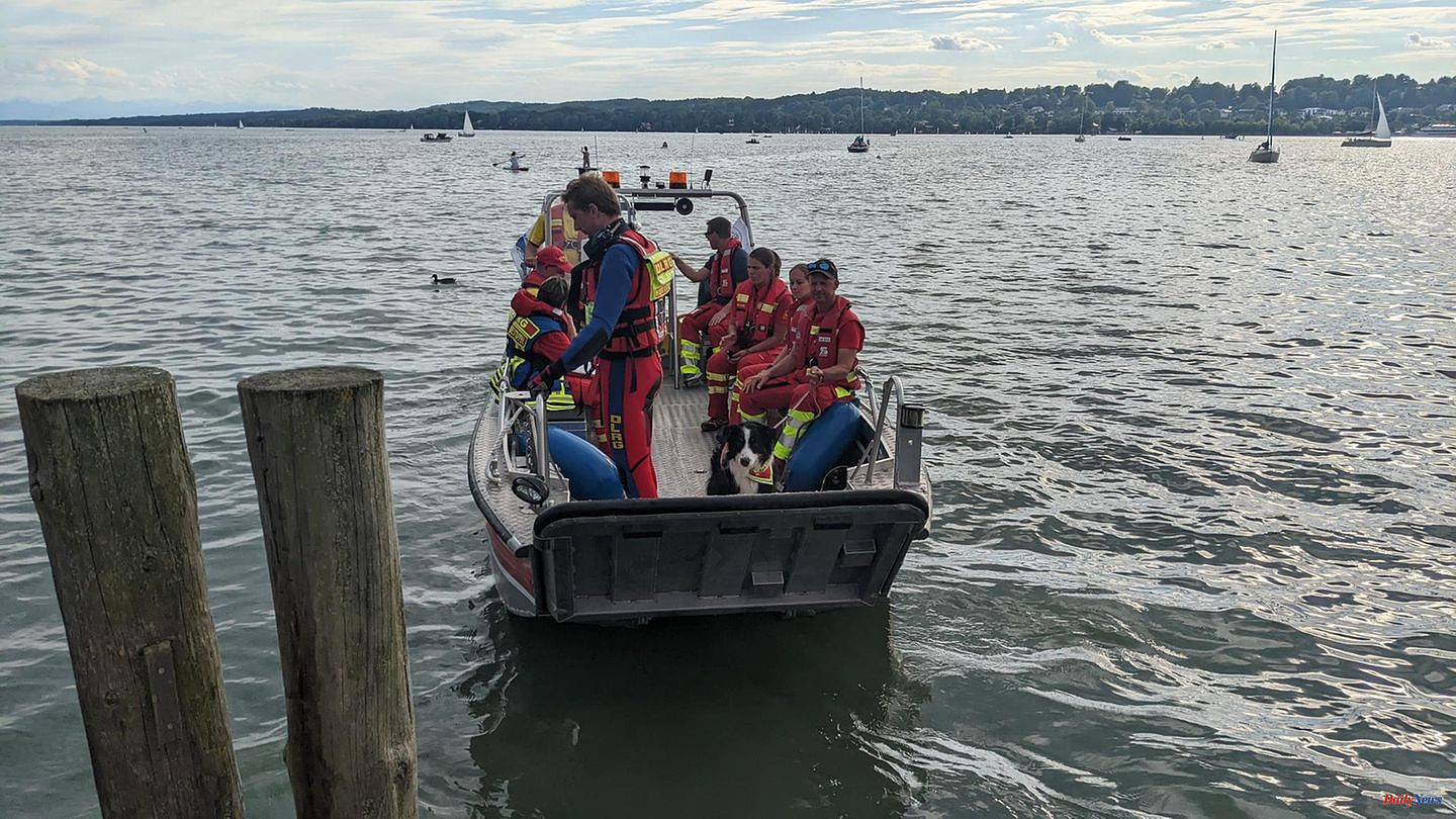 After three days of search: Run over by a motor boat: Swimmer recovered dead from Lake Starnberg