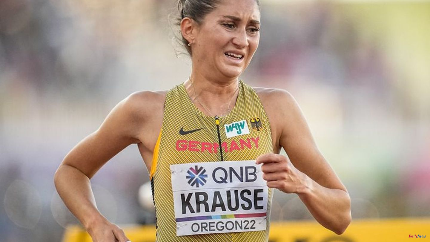 Athletics: EM-Aus for Gesa Krause: "Breaks my heart"