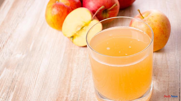 Naturally cloudy in the Öko-Test: Three apple juices are "insufficient"