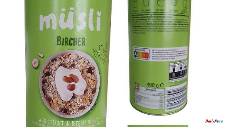Declaration of discontinuance submitted: Lidl muesli has to change the packaging