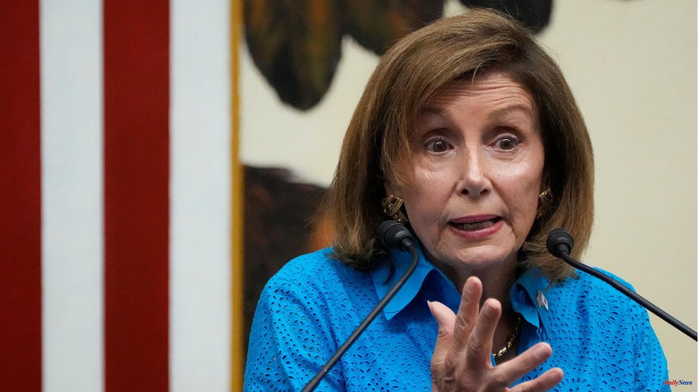 US top politician: Pelosi defends Taiwan trip - and taunts China's head of state