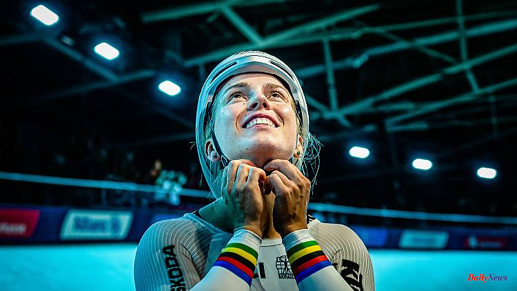 Track cycling star just wants to go to bed: The queen of the sprint "sleeps" until the World Cup