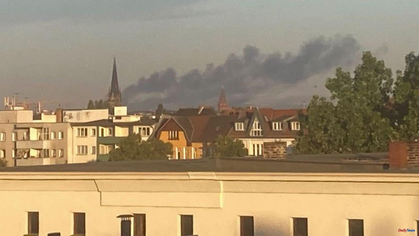Accident: Berlin: Fire in Grunewald after accidental explosion