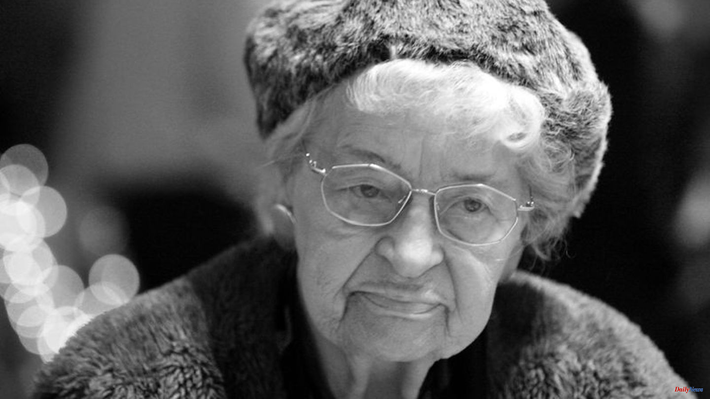 At the age of 96: Graue Panther co-founder Trude Unruh died