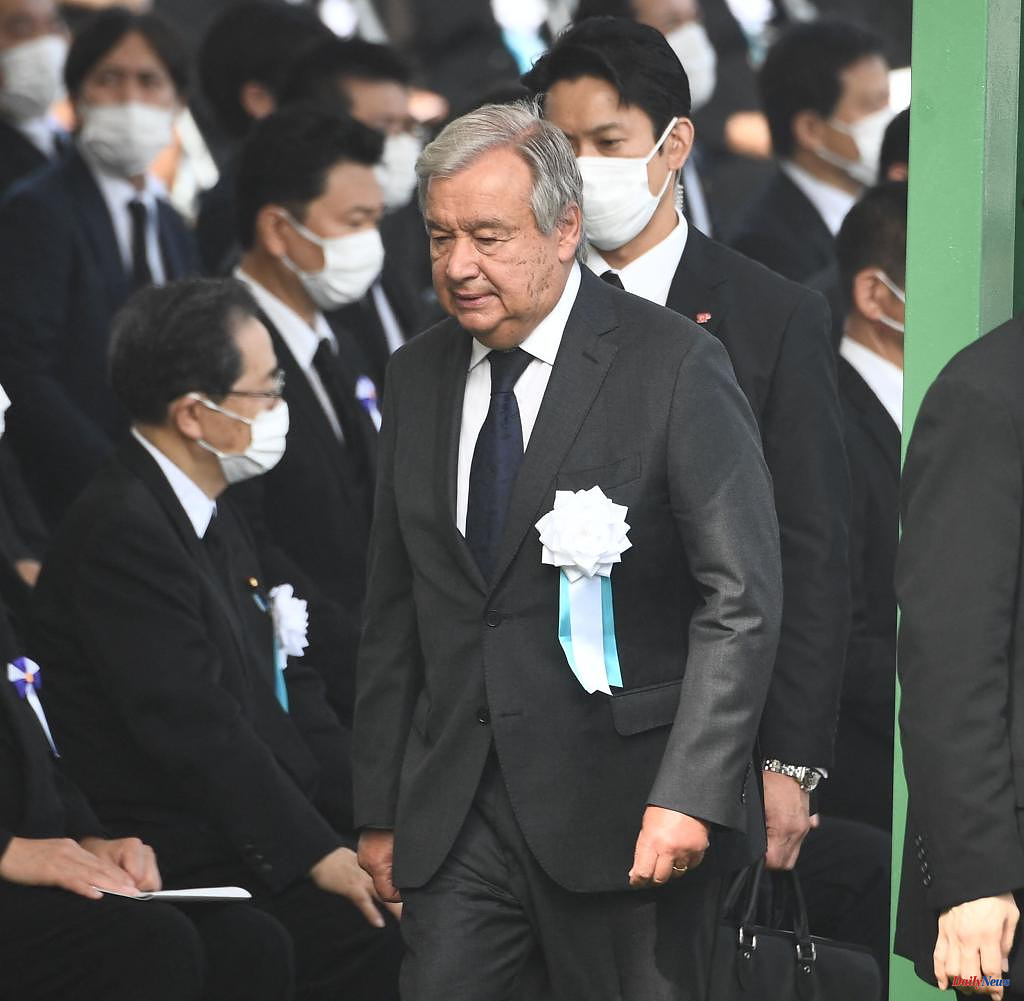 UN chief in Hiroshima – “Humanity is playing with a loaded gun”