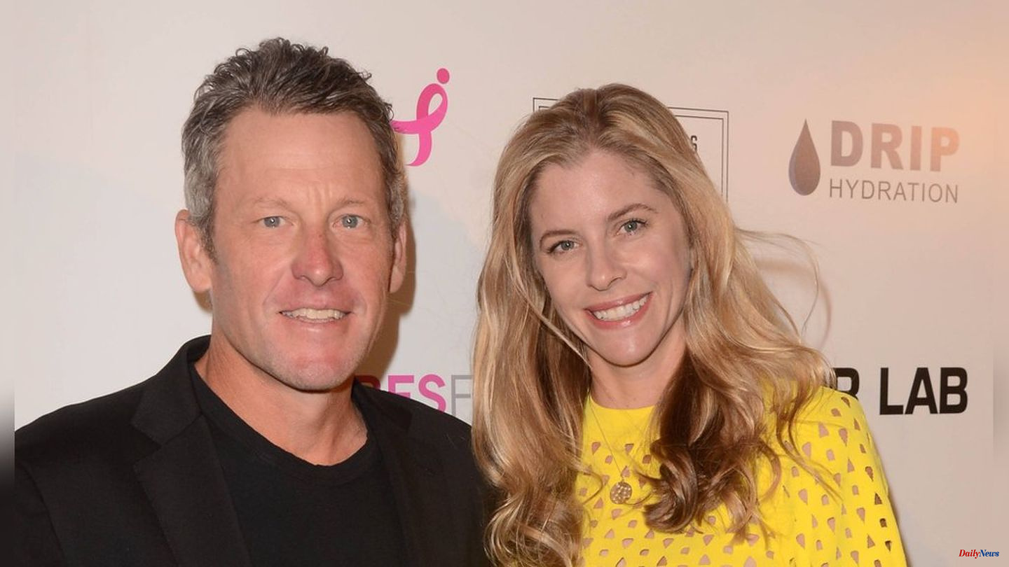 Lance Armstrong: The former cyclist got married