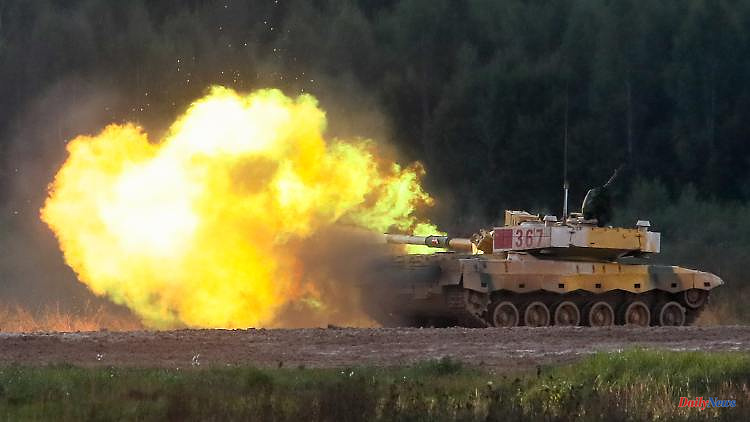 "Inappropriate" because of war: London: Russian military criticizes tank biathlon in Moscow