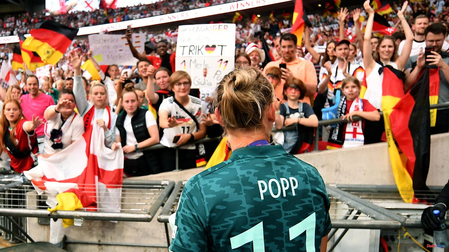 Soccer EM 2022: Record quota: Almost 18 million are cheering for the German soccer women