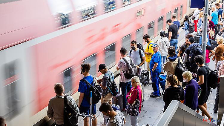 Increase due to 9-euro ticket: train travel increases to the level before Corona