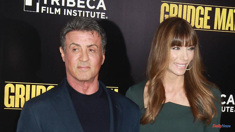 Has action star squandered money?: Stallone divorce heading for War of the Roses