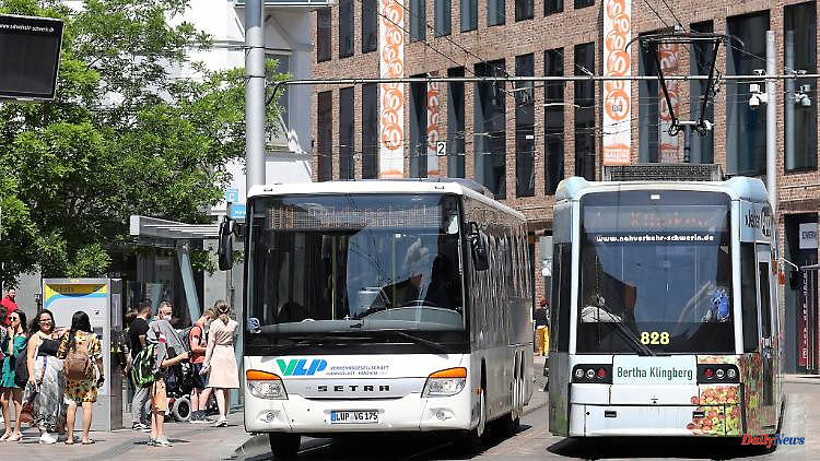 Mecklenburg-Western Pomerania: Higher wages for bus and tram drivers in local transport