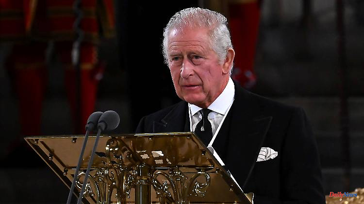 Shortly after the Queen's death: Royal biographer: "My daughter saw Charles' red eyes"