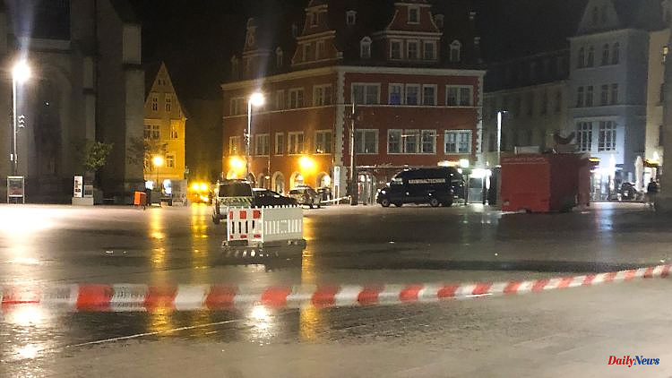Two teenagers seriously injured: Heavy explosion shakes market place in Halle