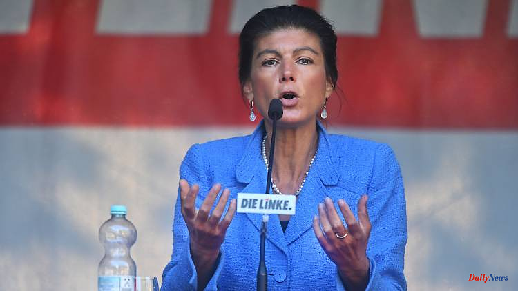 Only "individual request to speak": left-wing politicians are planning an application against Wagenknecht