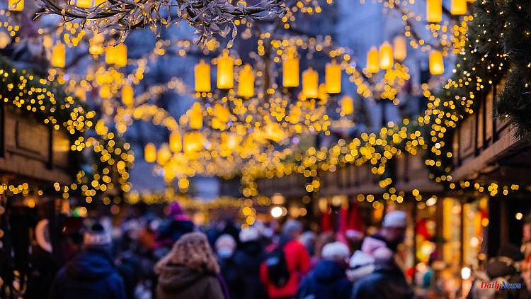 North Rhine-Westphalia: Cities want to save on Christmas lights