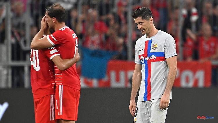 Crazy flood of opportunities against Bayern: Lewandowski's explosive return "with heart"