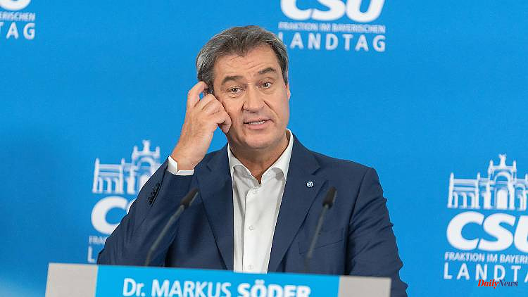"If a mega-crisis threatens like now": Söder questions the debt brake