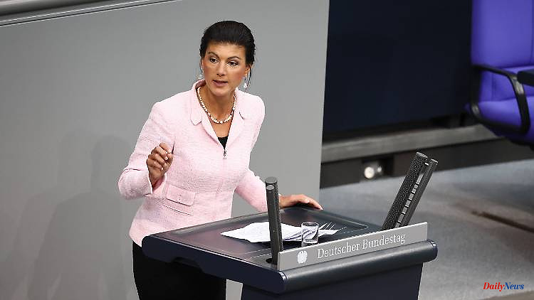 "Rarely so much approval": Wagenknecht convinced of "economic war" speech