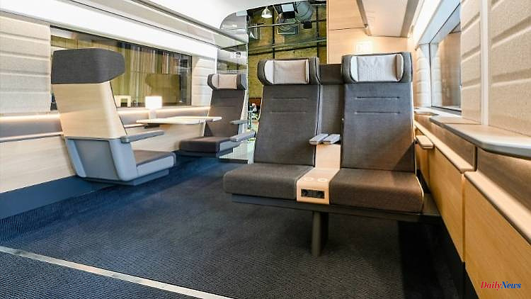 Office cabins and family area: Deutsche Bahn invests record sum in "trains of the future"
