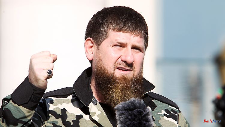 Created by Karl Lagerfeld: Kadyrov hits a Louis Vuitton punching bag