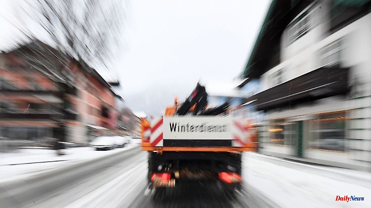 Saxony: winter services ready to go: homeowners are also required