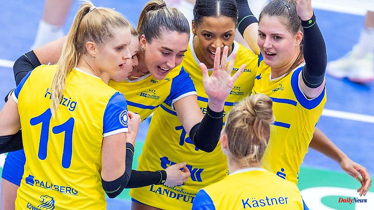 Mecklenburg-Western Pomerania: Schwerin's volleyball team with a trembling victory against Wiesbaden