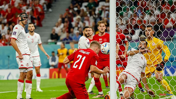 From centimeters to the post: Denmark disappointed in a draw without luck and goalless
