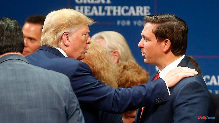 Only one candidate is allowed to run in 2024: Trump threatens party colleague DeSantis with revelations